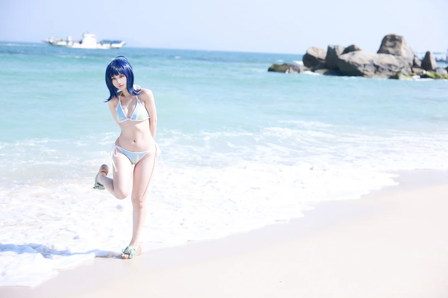 G44不会受伤 - 八奈见杏菜 泳装 [29P-396MB] tg@simisebaisi 【丝足阁】003.webp